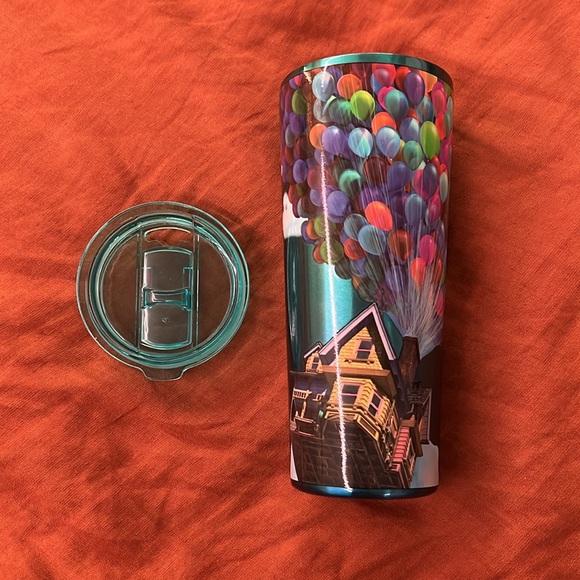 Disney Parks Pixar Up House Stainless Steel Tumbler ADVENTURE IS OUT THERE 22oz - Picture 4 of 5